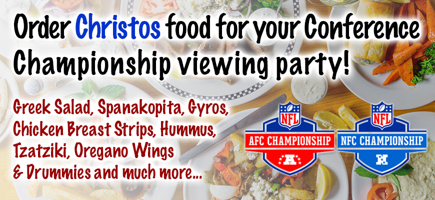 Game Day Party Catering From Christos